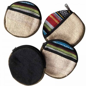 Round shape medium size purse
