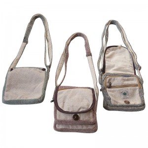 Hemp multipurpose shoulder bag