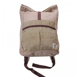 Hemp cotton large size parallel bag
