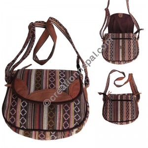 Gheri-leather cross body bag