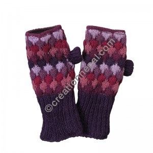 Purple border colorful hand warmer