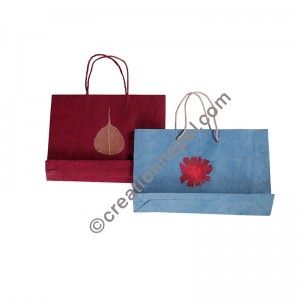 Lokta horizontal shape medium bag