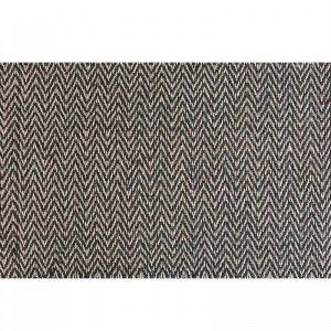 Hemp-cotton green herringbone 29 inch fabric