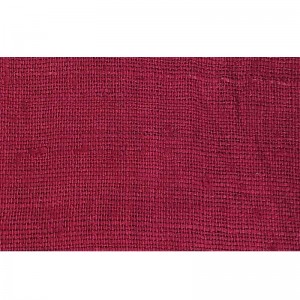 Regular pure hemp 29 inch Red fabric