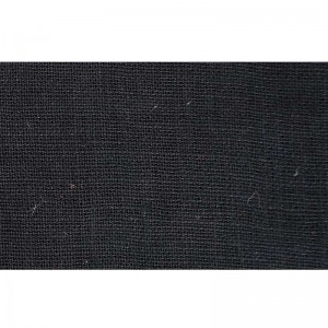 Regular pure hemp 29 inch Black fabric