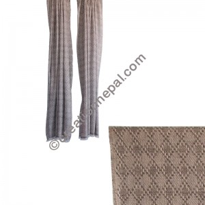 Soft wool jacquard shawl2