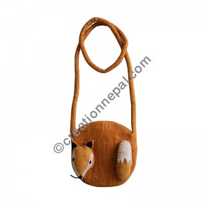 Rat design round bag