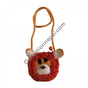 Lion round bag