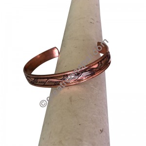 Cloud cupper bangle
