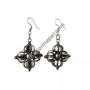 Double Dorje earring