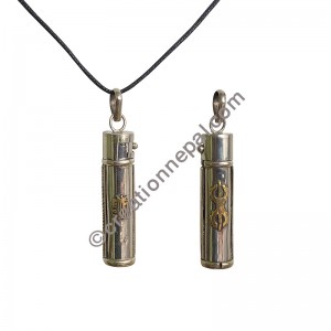Kalachakra tube pendent