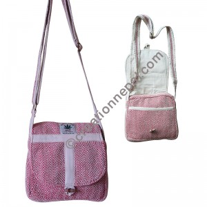 Hemp cross body small bag
