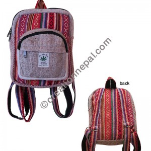 Baby size square hemp bag