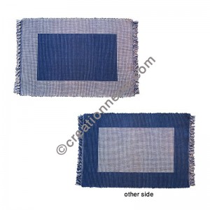 Dining table placemat - Blue