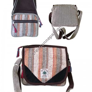 Cross body hemp small bag
