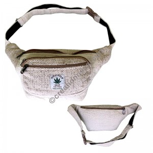 Hemp 4-pocket belt bag