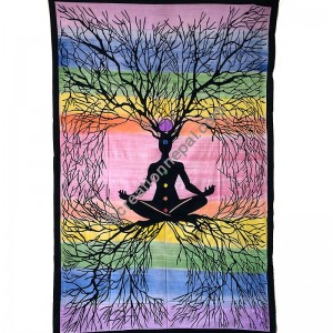7-chakra meditation tree