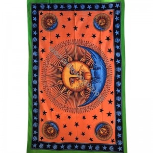 Big sun tapestry