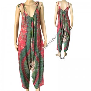 Tie dye Rayon jumpsuit