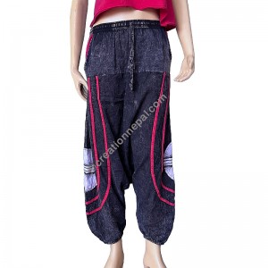 Three-quarter Aladdin trouser