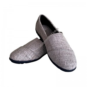 Natural coarse hemp shoes