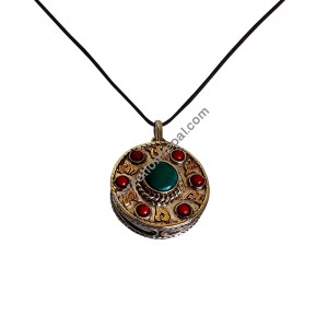 Om Mani Mantra Ghau pendant
