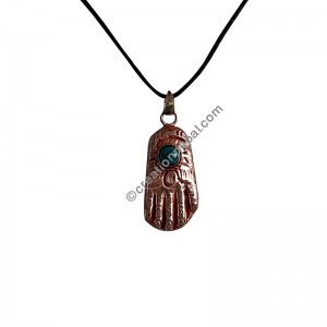 Buddha foot pendant