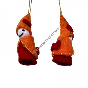 Christmas decorative felt Santa