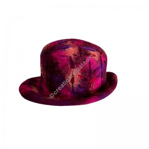 Layer cutting felt colorful hat