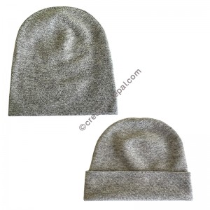 Pashmina light grey soft cap
