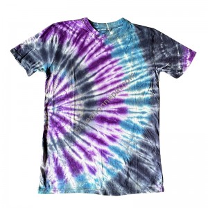 Half circle tie dye T-shirt