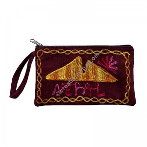 Mountain Nepal hand purse