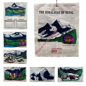 The Himalayas of Nepal: calendar