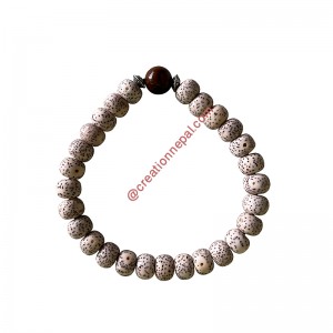 White Lotus beads Bracelet