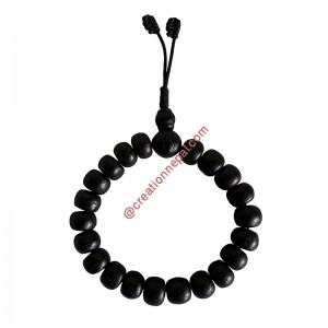 Phoenix eyed Bodhi Dark beads wrist-mala