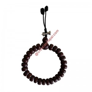 Phoenix eyed Bodhi Tyre Beads wrist-mala