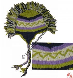 Woolen mohawk hat3