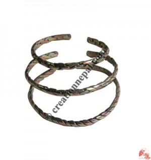 3 metal mixed bangle1