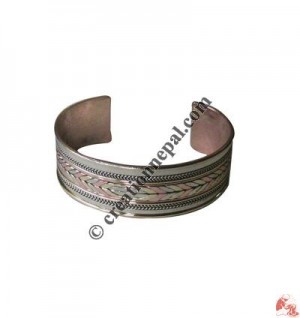 Braided design wide bangle2