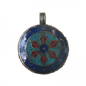 Stone setting metal pendant7
