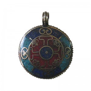 Stone setting metal pendant15