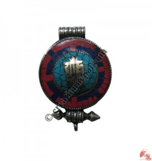 Stone setting ghau pendant2