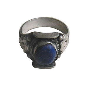 Lapis finger ring