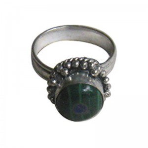 Simple metal finger ring