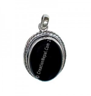 Half Round Braided wire Pendant