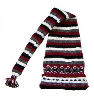 Woolen long hat1
