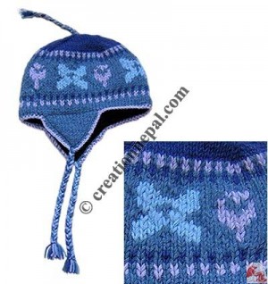 Woolen ear hat3