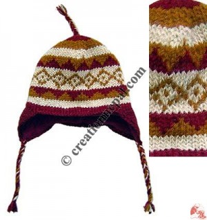 Woolen ear hat20