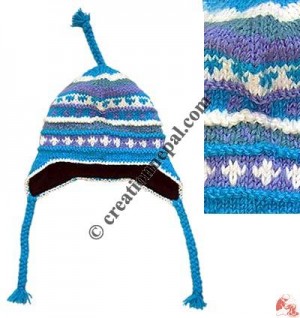 Woolen ear hat64