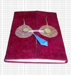 Folding cover notebook